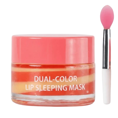 Mond'Sub Masca de noapte pentru buze Dual-Color Lip Sleeping Mask Strawberry + Vitamin C 12g