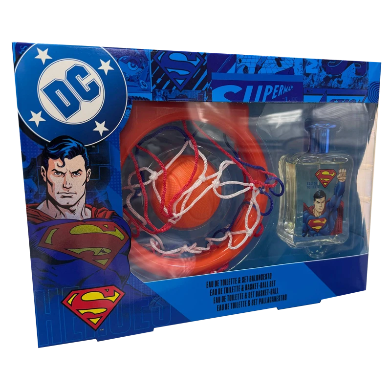LORENAY Superman Набор(туалетная вода 50мл+бакетбольное кольцо)Eau de Toilette Basket - Ball