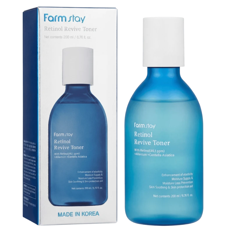 FARMSTAY Toner revitalizant cu retinol RETINOL REVIVE TONER 200 ml