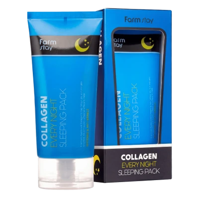 FARMSTAY Ночная маска для лица COLLAGEN EVERY NIGHT SLEEPING PACK 120 мл