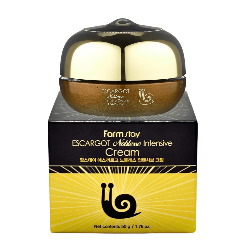 FARMSTAY Интенсивный крем для лица ESCARGOT NOBLESSE INTENSIVE CREAM 50 мл