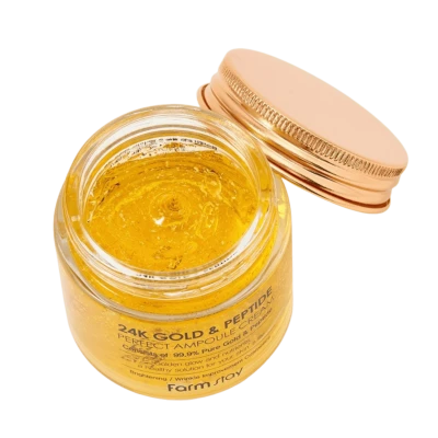 FARMSTAY Crema pentru fata 24K Gold Peptide Perfect Ampoule Cream 80 ml