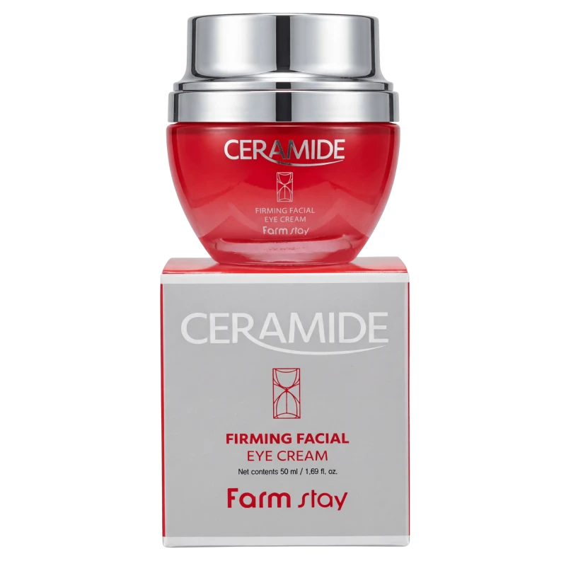 FARMSTAY Crema pentru ochi fermitate cu ceramide CERAMIDE FIRMING FACIAL EYE CREAM 50 ml