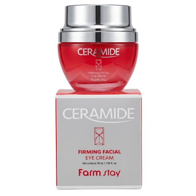 FARMSTAY Crema pentru ochi fermitate cu ceramide CERAMIDE FIRMING FACIAL EYE CREAM 50 ml