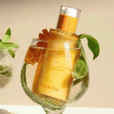 FARMSTAY Ser calmant cu galbenele CALENDULA RELIEF SERUM 50 ml