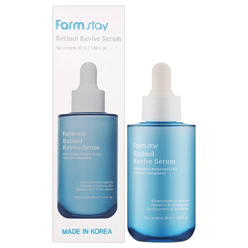 FARMSTAY Сыворотка для лица с ретинолом Retinol Revive Serum 50 мл