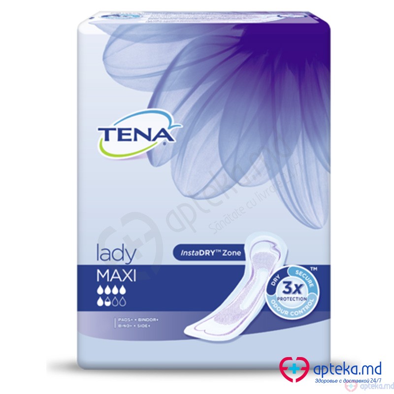 Прокладки урологические для женщин Tena Lady Maxi N12