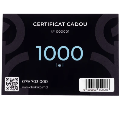 Сертификат KoKiKo 1000